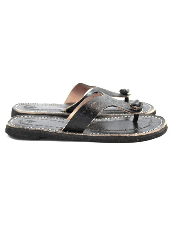 Tongs Marocaines en Cuir pour Homme : Confort et Élégance Artisanaux